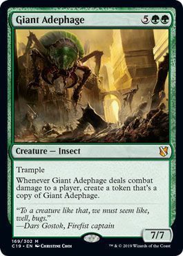 Giant Adephage 169 302 Commander 2019 Singles Giant Adephage 169 302 Commander 2019 Singles
