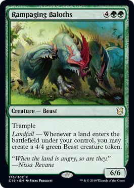 Rampaging Baloths 176 302 Commander 2019 Singles Rampaging Baloths 176 302 Commander 2019 Singles
