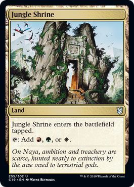 Jungle Shrine 255 302 Commander 2019 Singles Jungle Shrine 255 302 Commander 2019 Singles