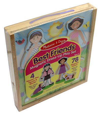 Best Friends Magnetic Dress-Up Play Set by Melissa & Doug