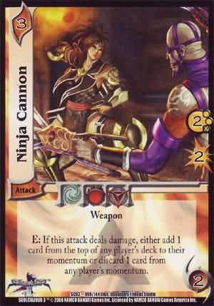 Ninja Cannon SC03 099 UFS SC03 Soul Arena Singles Ninja Cannon SC03 099 UFS SC03 Soul Arena Singles