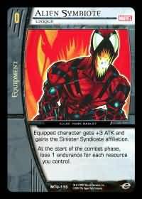 Alien Symbiote Unique MTU 115 Common Vs System Marvel Team Up Alien Symbiote Unique MTU 115 Common Vs System Marvel Team Up