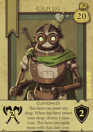 Bargain Quest Golem Promo Hero Expansion Bargain Quest Games Expansions Bargain Quest Golem Promo Hero Expansion Bargain Quest Games Expansions