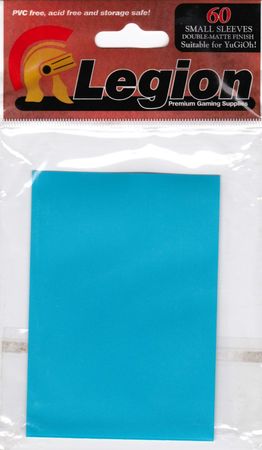 Legion Supplies Matte Blue 60ct Yugioh Sized Sleeves YGODMU Legion Supplies Matte Blue 60ct Yugioh Sized Sleeves YGODMU