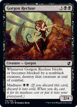 Gorgon Recluse 116 302 Commander 2019 Singles Gorgon Recluse 116 302 Commander 2019 Singles