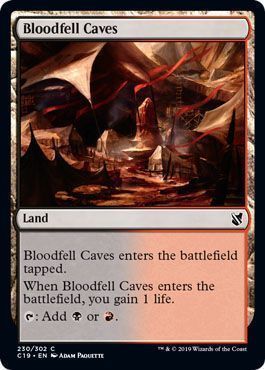 Bloodfell Caves 230 302 Commander 2019 Singles Bloodfell Caves 230 302 Commander 2019 Singles