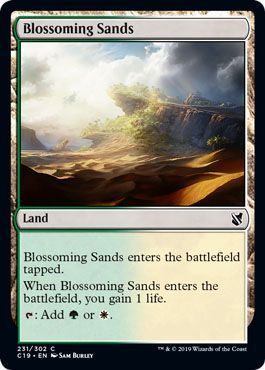 Blossoming Sands 231 302 Commander 2019 Singles Blossoming Sands 231 302 Commander 2019 Singles