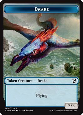Drake Token 008 029 Human Token 003 029 C19 Commander 2019 Singles Drake Token 008 029 Human Token 003 029 C19 Commander 2019 Singles