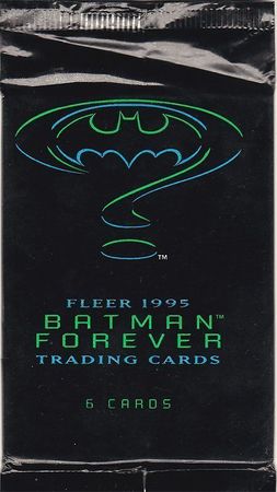 Batman Forever Booster Pack Fleer 1995 Fleer Batman Forever Booster Pack Fleer 1995 Fleer