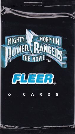 Mighty Morphin Power Rangers Movie Booster Pack Fleer 1995 Fleer Mighty Morphin Power Rangers Movie Booster Pack Fleer 1995 Fleer