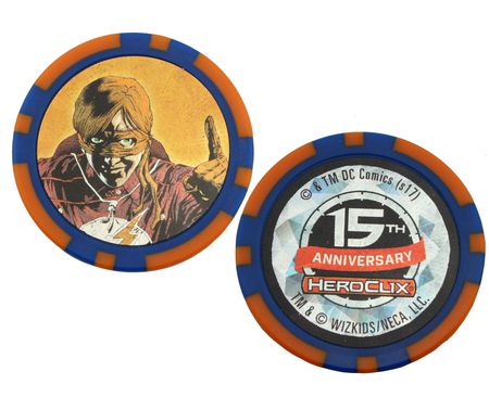 Flash 15th Anniversary Elseworlds Token DC Heroclix Flash 15th Anniversary Elseworlds Token DC Heroclix