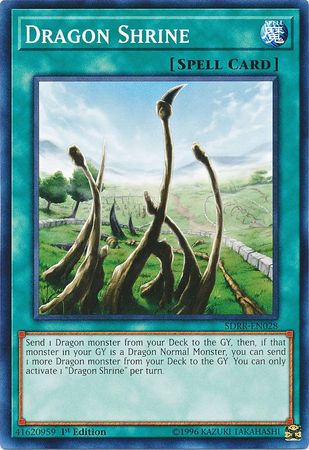 Dragon Shrine SDRR EN028 Common 1st Edition 