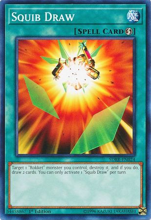 Squib Draw SDRR EN024 Common 1st Edition Rokket Revolt Singles Squib Draw SDRR EN024 Common 1st Edition Rokket Revolt Singles
