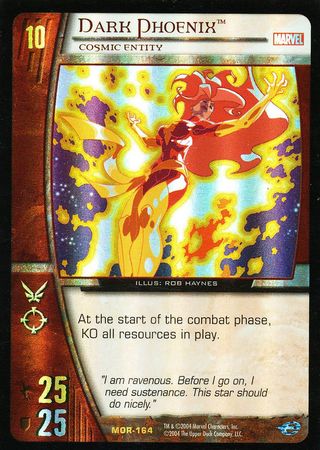 Dark Phoenix Cosmic Entity MOR 164 Rare Foil Dark Phoenix Cosmic Entity MOR 164 Rare Foil