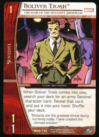 Boliver Trask Creator of the Sentinel Program MOR 138 Rare Boliver Trask Creator of the Sentinel Program MOR 138 Rare