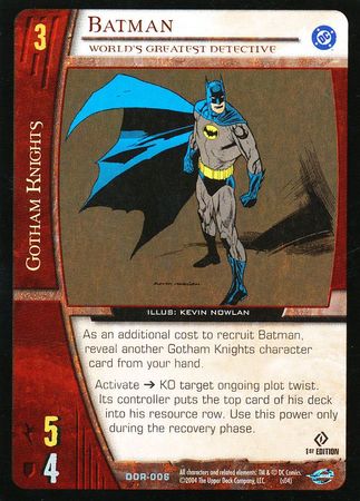 Batman, World's Greatest Detective - Yugioh | TrollAndToad