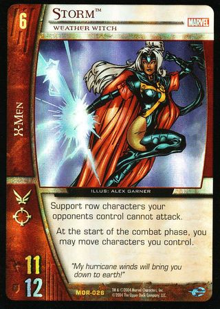 Storm Wather Witch MOR 026 Rare Foil Vs System Marvel Origins Storm Wather Witch MOR 026 Rare Foil Vs System Marvel Origins