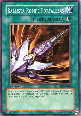Ballista Rompe Fortalezas Spanish RDS SP045 Common 1st Edition Spanish Yugioh Cards Ballista Rompe Fortalezas Spanish RDS SP045 Common 1st Edition Spanish Yugioh Cards