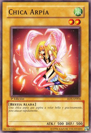 Chica Arpia (Harpie Girl) - Yugioh | TrollAndToad
