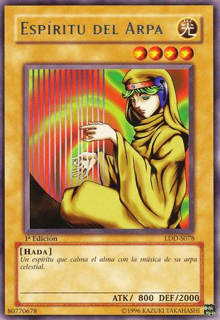 Espiritu Del Arpa LDD S078 Rare 1st Edition Spanish Spanish Yugioh Cards Espiritu Del Arpa LDD S078 Rare 1st Edition Spanish Spanish Yugioh Cards
