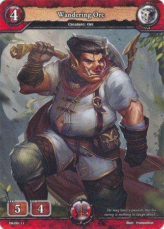 Wandering Orc DB DD 11 Red Demo Deck DB DD Wandering Orc DB DD 11 Red Demo Deck DB DD
