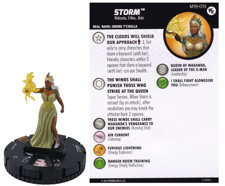 Storm M19 013 Wizkids Promo Marvel Heroclix Storm M19 013 Wizkids Promo Marvel Heroclix