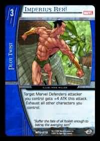 Imperius Rex MTU 079 Common Vs System Marvel Team Up Imperius Rex MTU 079 Common Vs System Marvel Team Up