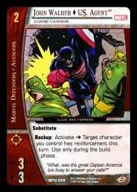John Walker U S Agent Loose Cannon MTU 058 Common Vs System Marvel Team Up John Walker U S Agent Loose Cannon MTU 058 Common Vs System Marvel Team Up