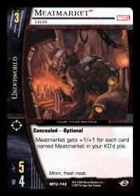 Meatmarket Lilin MTU 142 Common Vs System Marvel Team Up Meatmarket Lilin MTU 142 Common Vs System Marvel Team Up