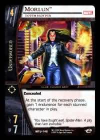 Morlun Totem Hunter MTU 146 Common Vs System Marvel Team Up Morlun Totem Hunter MTU 146 Common Vs System Marvel Team Up