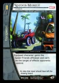 Spider Mobile Unique MTU 040 Common Vs System Marvel Team Up Spider Mobile Unique MTU 040 Common Vs System Marvel Team Up