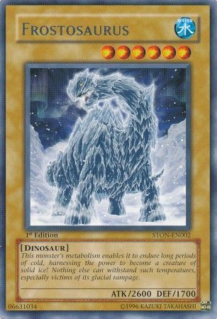 Frostosaurus STON EN002 Rare 1st Edition Strike of Neos STON 1st Edition Singles Frostosaurus STON EN002 Rare 1st Edition Strike of Neos STON 1st Edition Singles