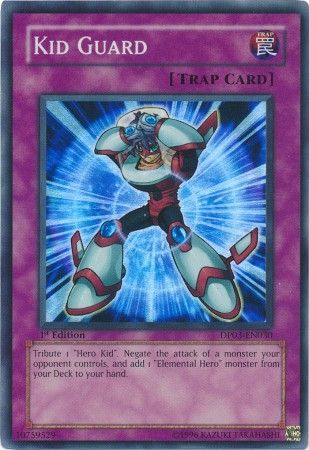 Kid Guard DP03 EN030 Super Rare 1st Edition Kid Guard DP03 EN030 Super Rare 1st Edition
