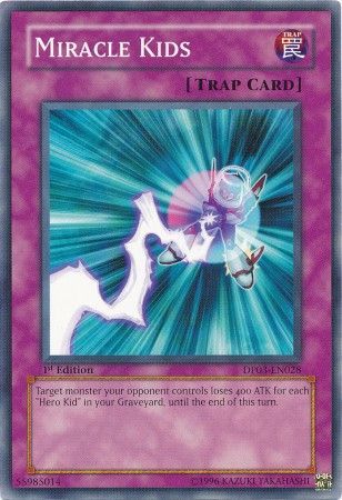 Miracle Kids DP03 EN028 Common 1st Edition Duelist Pack Jaden Yuki 2 1st Edition Singles Miracle Kids DP03 EN028 Common 1st Edition Duelist Pack Jaden Yuki 2 1st Edition Singles