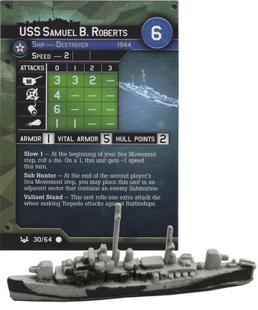 Axis & Allies War at Sea Base Set U 510 41/64 