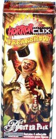 Freakshow Booster Pack HorrorClix HorrorClix Boosters Starters and Retail Products Freakshow Booster Pack HorrorClix HorrorClix Boosters Starters and Retail Products