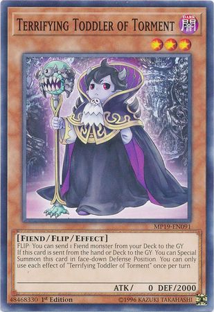 Terrifying Toddler of Torment MP19 EN091 Common 1st Edition Yu Gi Oh 2019 Mega Tins Gold Sarcophagus Tin Mega Pack Singles Terrifying Toddler of Torment MP19 EN091 Common 1st Edition Yu Gi Oh 2019 Mega Tins Gold Sarcophagus Tin Mega Pack Singles