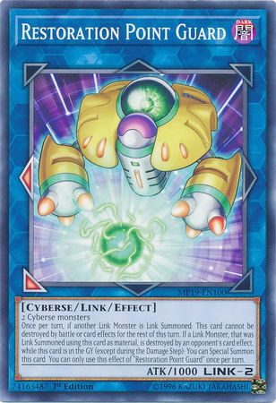 Restoration Point Guard MP19 EN100 Common 1st Edition Yu Gi Oh 2019 Mega Tins Gold Sarcophagus Tin Mega Pack Singles Restoration Point Guard MP19 EN100 Common 1st Edition Yu Gi Oh 2019 Mega Tins Gold Sarcophagus Tin Mega Pack Singles