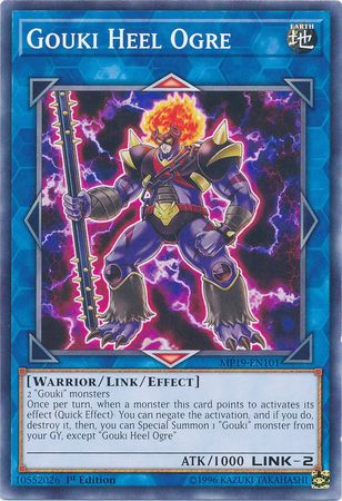 Gouki Heel Ogre MP19 EN101 Common 1st Edition Yu Gi Oh 2019 Mega Tins Gold Sarcophagus Tin Mega Pack Singles Gouki Heel Ogre MP19 EN101 Common 1st Edition Yu Gi Oh 2019 Mega Tins Gold Sarcophagus Tin Mega Pack Singles