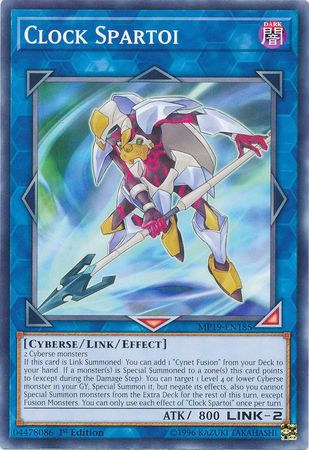 Clock Spartoi MP19 EN185 Common 1st Edition Yu Gi Oh 2019 Mega Tins Gold Sarcophagus Tin Mega Pack Singles Clock Spartoi MP19 EN185 Common 1st Edition Yu Gi Oh 2019 Mega Tins Gold Sarcophagus Tin Mega Pack Singles