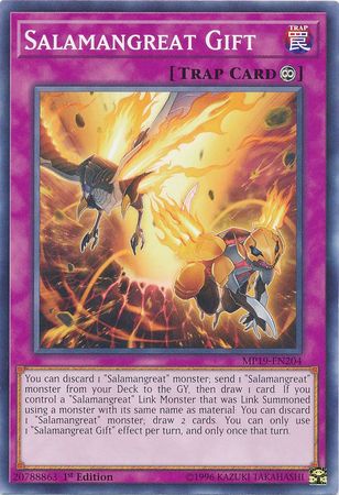 Salamangreat Gift MP19 EN204 Common 1st Edition Yu Gi Oh 2019 Mega Tins Gold Sarcophagus Tin Mega Pack Singles Salamangreat Gift MP19 EN204 Common 1st Edition Yu Gi Oh 2019 Mega Tins Gold Sarcophagus Tin Mega Pack Singles