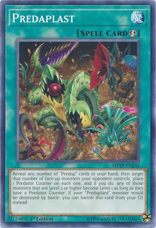 Predaplast MP19 EN231 Common 1st Edition Yu Gi Oh 2019 Mega Tins Gold Sarcophagus Tin Mega Pack Singles Predaplast MP19 EN231 Common 1st Edition Yu Gi Oh 2019 Mega Tins Gold Sarcophagus Tin Mega Pack Singles