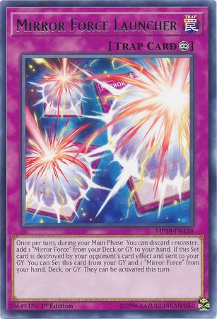 YuGiOh YGLD-ENA37 1st Ed Mirror Force Common Card Yu-Gi-Oh! Single Card by Deckboosters 