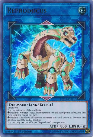 Reprodocus MP19 EN110 Ultra Rare 1st Edition Reprodocus MP19 EN110 Ultra Rare 1st Edition