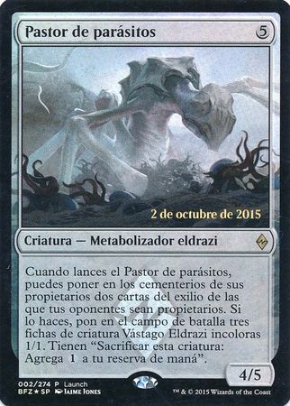 Pastor de parasitos Blight Herder Launch Foil Spanish Pastor de parasitos Blight Herder Launch Foil Spanish