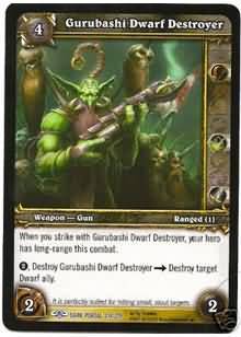 Gurubashi Dwarf Destroyer 274 319 Rare WoW Dark Portal Gurubashi Dwarf Destroyer 274 319 Rare WoW Dark Portal