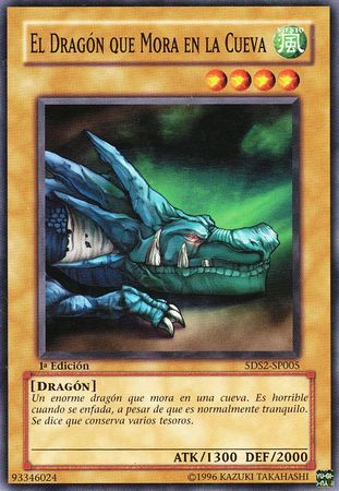 El Dragon Que Mora En La Cueva Spanish 5ds2 Sp005 Common 1st Edition - 