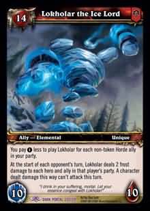 Lokholar the Ice Lord 222 319 Epic Rare WoW Dark Portal Lokholar the Ice Lord 222 319 Epic Rare WoW Dark Portal