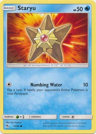 Staryu 13 68 Common Hidden Fates Singles Staryu 13 68 Common Hidden Fates Singles