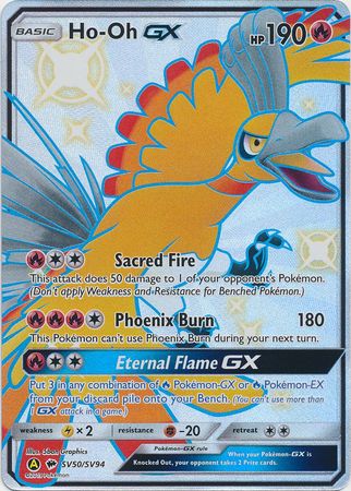 Ho-Oh GX #SV50 Prices, Pokemon Hidden Fates